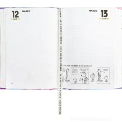 Comix 2025-2026. Agenda 16 mesi mignon plus. Silky Wave