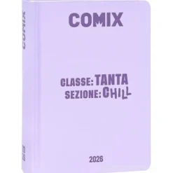 Comix 2025-2026. Agenda 16 mesi mignon plus. Lilla