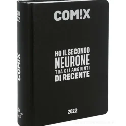 Comix 2021-2022. Agenda 16 mesi mignon plus. Nero e argento