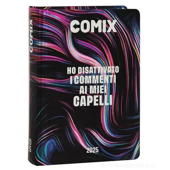 Comix 2024-2025. Agenda 16 mesi mignon plus. Swirls