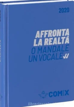 Comix 2019-2020. Agenda 16 mesi mini. Azzurro