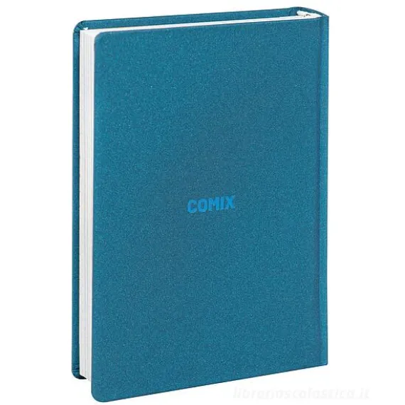 Comix 2023-2024. Agenda 16 mesi mini. Blu metallizzato