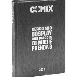 Comix 2022-2023. Agenda 16 mesi mini. Grigio