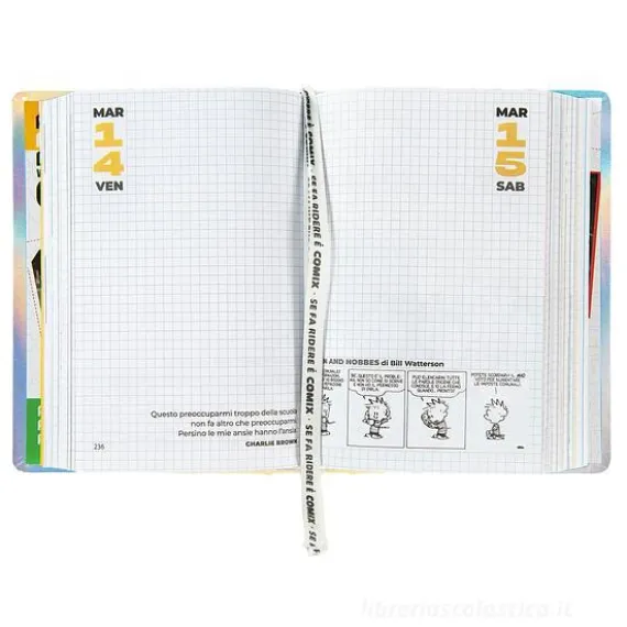 Comix 2024-2025. Agenda 16 mesi mini. Holo