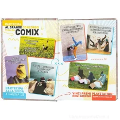 Comix 2023-2024. Agenda 16 mesi mini. Marmo rosa