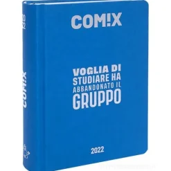 Comix 2021-2022. Agenda 16 mesi standard. Azzurro