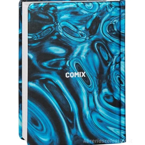 Comix 2025-2026. Agenda 16 mesi standard. Metal Fluid