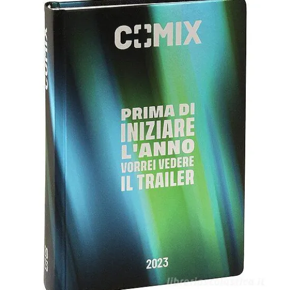 Comix 2022-2023. Agenda 16 mesi standard. Multicolore azzurro