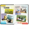 Comix 2023-2024. Agenda 16 mesi standard. Nero e bianco (Lavagna)