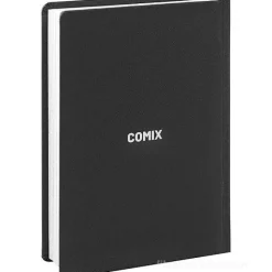 Comix 2023-2024. Agenda 16 mesi standard. Nero e argento