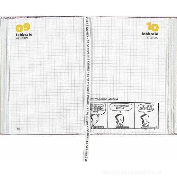 Comix 2023-2024. Agenda 16 mesi standard Special Edition. Rosa metallizzato