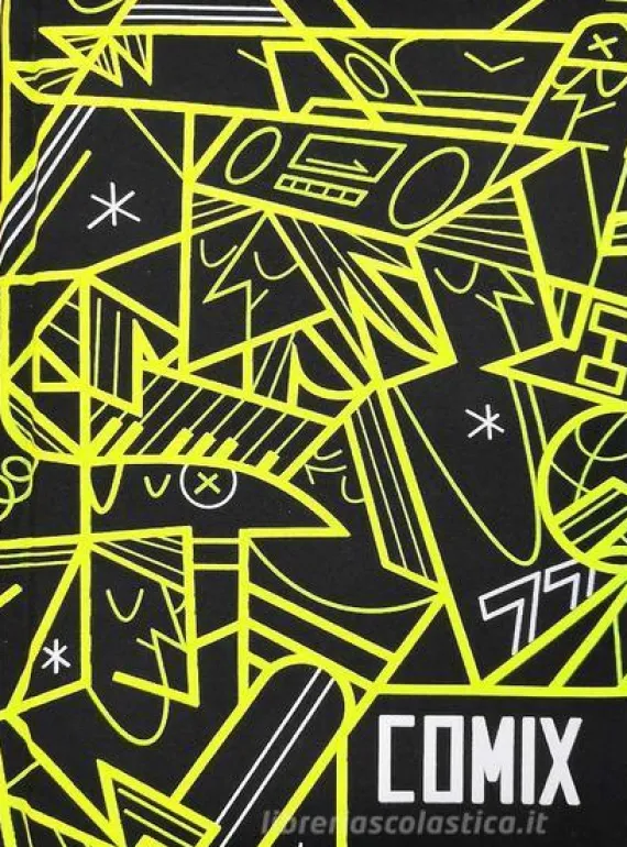 Comix 2019-2020. Agenda 16 mesi standard Special Edition. Nero e giallo