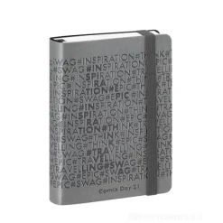 Comix Day 2021 Special Edition. Agenda 12 mesi mignon con matita. Grigio