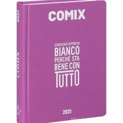 Comix 2020-2021. Diario agenda 16 mesi standard. Rosa