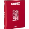 Comix 2020-2021. Diario agenda 16 mesi standard. Rosso