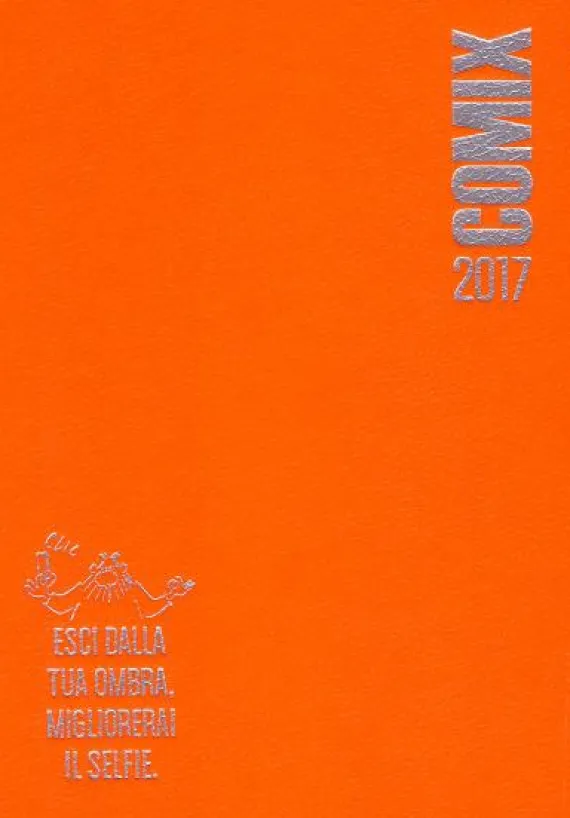 Comix 2017. Diario grande arancio fluo