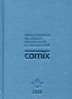 Comix 2018. Diario 16 mesi grande azzurro