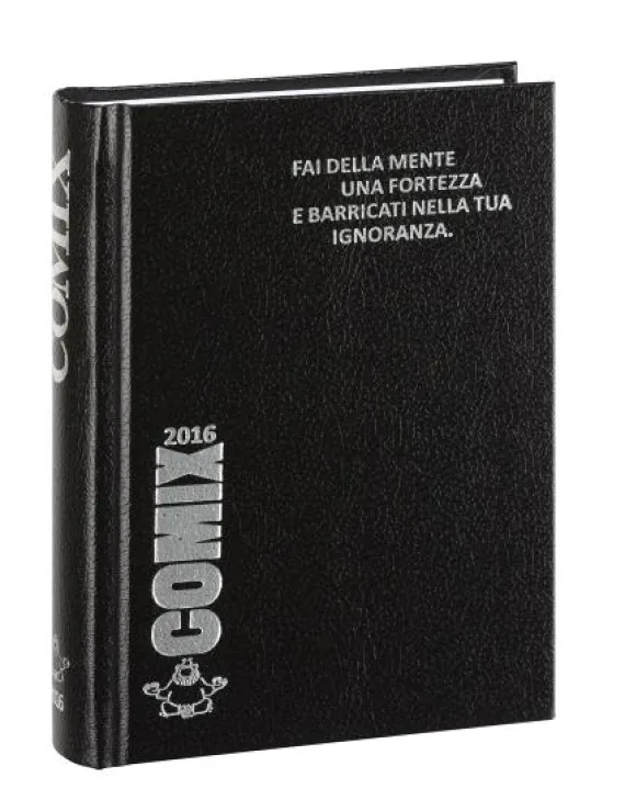 Comix 2016. Diario mignon nero argento