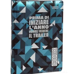 Comix Flash 2022-2023. Diario agenda 13 mesi. Blu