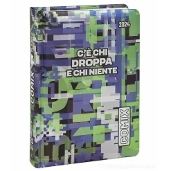 Comix Flash 2023-2024. Diario agenda 13 mesi. Verde