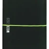 Comix U Week 2020. Agenda 12 mesi medium. Nero elastico giallo