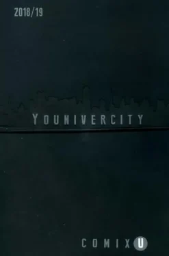 Comix U Younivercity Agenda 2018/2019 settimanale 13 mesi nera