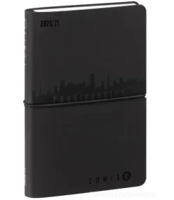 Comix U Younivercity Medium Agenda 2020/2021 settimanale 13 mesi. Nero