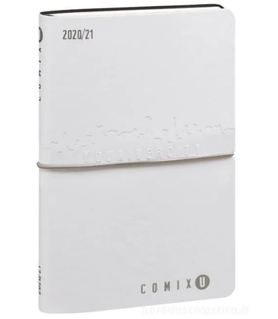 Comix U Younivercity Medium Agenda 2020/2021 settimanale 13 mesi. Bianco