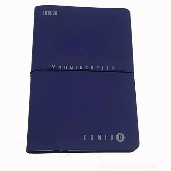 Comix U Younivercity Medium Agenda 2019/2020 settimanale 12 mesi. Blu