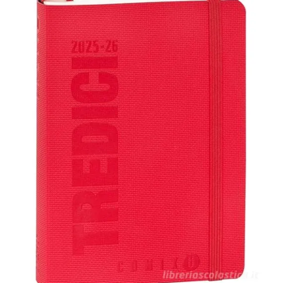 Comix U Yourself Day 2026. Agenda giornaliera 13 mesi mini. Red Tx