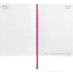 Comix U Yourself Day 2026. Agenda giornaliera 13 mesi mini. Fuxia