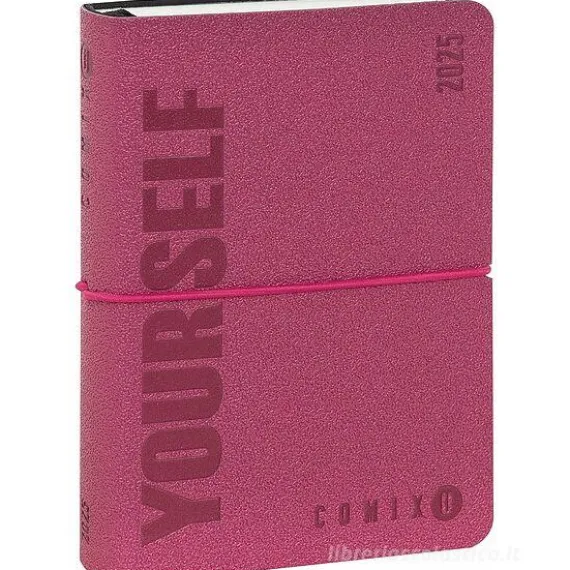 Comix U Yourself Mini Agenda 2024-2025 giornaliera 16 mesi. Rosa