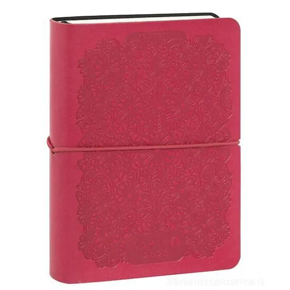 Comix U Yourself Mini Agenda 2024-2025 giornaliera 16 mesi. Special Edition. Flower Magenta