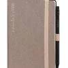 Comix Week 2020 Luxury. Agenda 12 mesi medium con matita. Rose gold