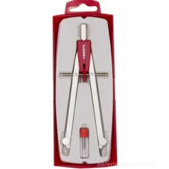 Compasso Balaustrone Con Regolazione Micrometrica Ad Asta Fissa Per Cerchi Di Diametro Da 1 A 370 Mm. Dotato Di Prolunga Fissa Per Cerchi Di Diametro Fino A 570 Mm. Lunghezza 168 Mm.Utilizzo Tecnico. (AZ) colori assortiti