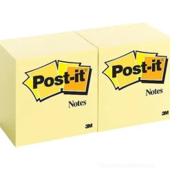 Confezione 12 blocchetti notes adesivi Post-It mm 76x76