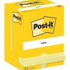 Confezione 12 blocchetti notes adesivi Post-It da 100 fogli 76x102 mm giallo