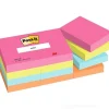 Confezione 12 blocchetti notes adesivi colorati Post-It Poptimistic mm 38x51