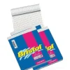 Confezione 4 block-notes A6 quadri Bristol