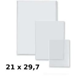Confezione 25 buste trasparenti U Soft cm 21x29,7