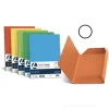 Confezione 25 cartelline 3 lembi per atti Folder 3L 200 gr bianco
