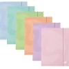 Confezione 6 cartelline porta documenti A4 con elastico Be More Pastel 0122722 (colori assortiti)