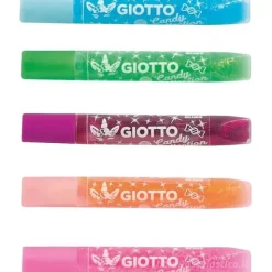Confezione 5 colla glitter Giotto Candy Collection