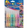 Confezione 6 colle glitterate Glitter Glue Pastel