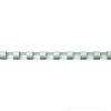 Confezione 100 dorsi plastici 10 mm bianco