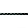 Confezione 100 dorsi plastici 6 mm nero