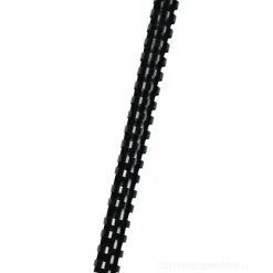 Confezione 50 dorsi plastici per rilegatrici 25 mm nero