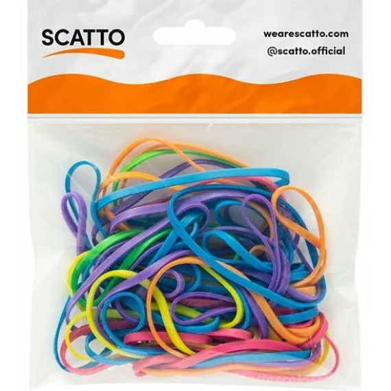 Confezione elastici colori fluo 30 grammi