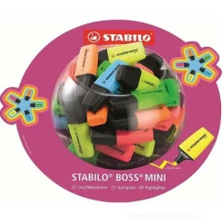 Confezione 50 evidenziatori Stabilo Boss Mini