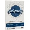 Confezione 50 fogli carta pergamena Calligraphy A4 cm 21x29,7 gr 90 colore bianco